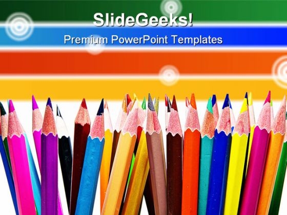 Colored Pencils02 Education PowerPoint Templates And PowerPoint Backgrounds 0311 Colored Pencils02 Education PowerPoint Templates And PowerPoint Backgrounds 0311