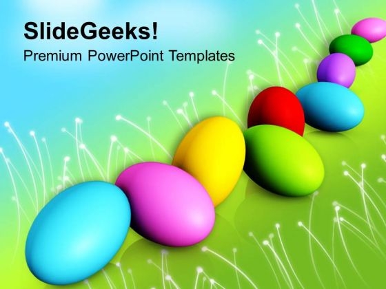 Colorful Easter Eggs Spring Festival PowerPoint Templates Ppt Backgrounds For Slides 0313 Colorful Easter Eggs Spring Festival PowerPoint Templates Ppt Backgrounds For Slides 0313