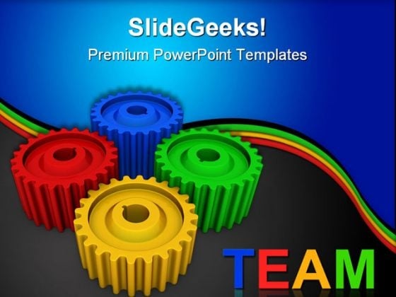 Colorful Gears Team Business PowerPoint Templates And PowerPoint Backgrounds 0511 Colorful Gears Team Business PowerPoint Templates And PowerPoint Backgrounds 0511