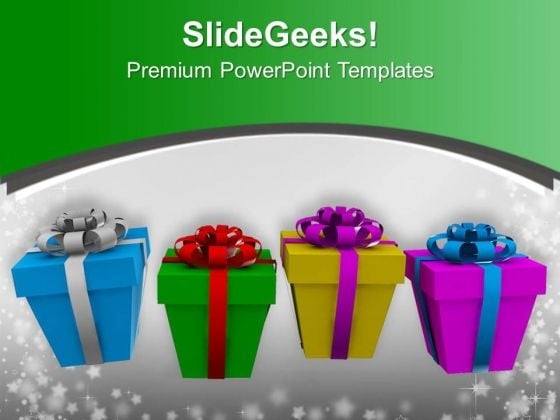 Colorful Gifts On White Background PowerPoint Templates Ppt Backgrounds For Slides 0213 Colorful Gifts On White Background PowerPoint Templates Ppt Backgrounds For Slides 0213