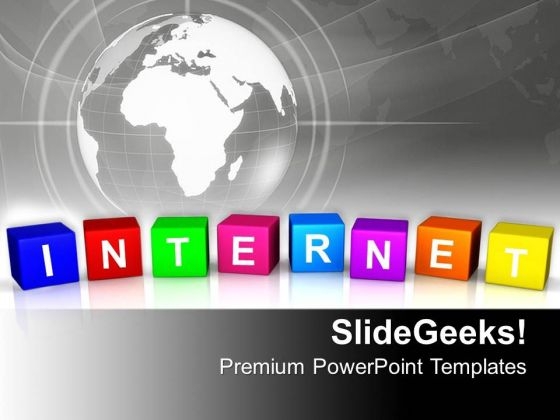 Colorful Internet Blocks Communication PowerPoint Templates Ppt Backgrounds For Slides 0113 Colorful Internet Blocks Communication PowerPoint Templates Ppt Backgrounds For Slides 0113