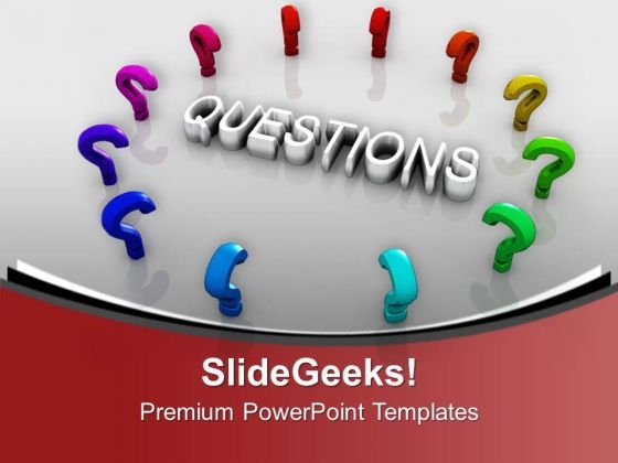 Colorful Question Marks Around The Question PowerPoint Templates Ppt Backgrounds For Slides 0313 Colorful Question Marks Around The Question PowerPoint Templates Ppt Backgrounds For Slides 0313