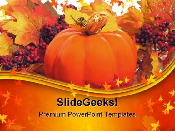 Colors Of Autumn Nature PowerPoint Templates And PowerPoint Backgrounds 0511