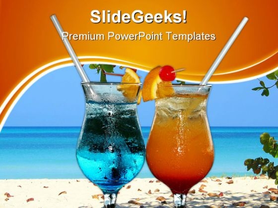 Colourful Cocktails Food PowerPoint Themes And PowerPoint Slides 0411 Colourful Cocktails Food PowerPoint Themes And PowerPoint Slides 0411