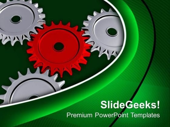 Complete The Process With Connected Gears PowerPoint Templates Ppt Backgrounds For Slides 0713 Complete The Process With Connected Gears PowerPoint Templates Ppt Backgrounds For Slides 0713
