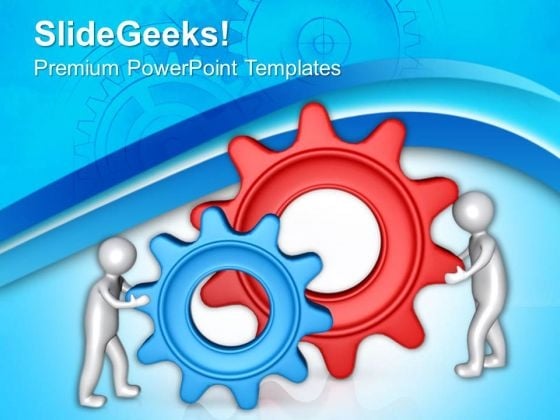 Complete The Task Of Gear Process PowerPoint Templates Ppt Backgrounds For Slides 0713 Complete The Task Of Gear Process PowerPoint Templates Ppt Backgrounds For Slides 0713