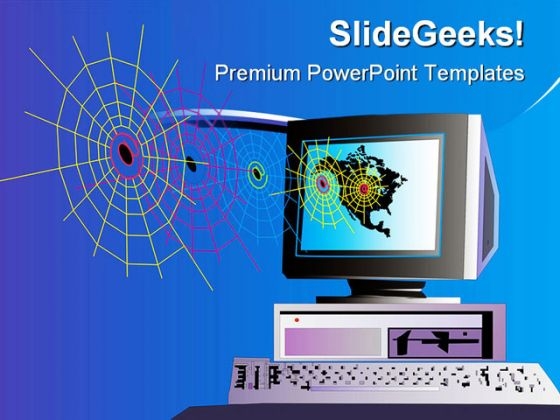 Computer And Web Business PowerPoint Templates And PowerPoint Backgrounds 0211
