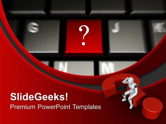 Computer Keyboard With Question Mark Key Symbol PowerPoint Templates And PowerPoint Themes 1012 Computer Keyboard With Question Mark Key Symbol PowerPoint Templates And PowerPoint Themes 1012