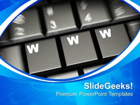 Computer Keyboard With Www Internet PowerPoint Templates And PowerPoint Themes 1112 Computer Keyboard With Www Internet PowerPoint Templates And PowerPoint Themes 1112