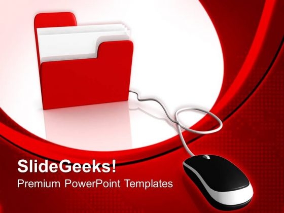 Computer Mouse Business PowerPoint Templates And PowerPoint Themes 0712