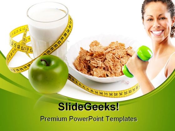 Concept Of Dieting Food PowerPoint Themes And PowerPoint Slides 0211 Concept Of Dieting Food PowerPoint Themes And PowerPoint Slides 0211