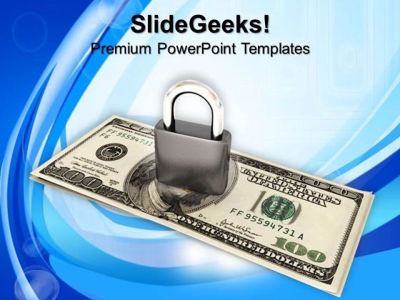 Concept Of Locked Money Finance PowerPoint Templates And PowerPoint Themes 1012 Concept Of Locked Money Finance PowerPoint Templates And PowerPoint Themes 1012