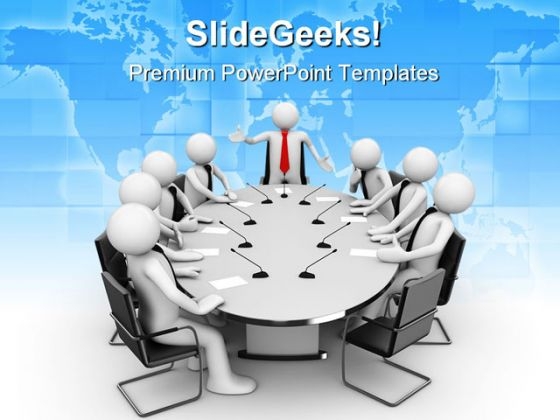 Conference Room Business PowerPoint Themes And PowerPoint Slides 0511
