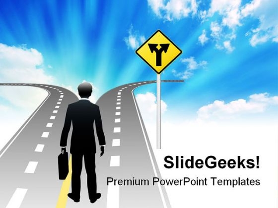 confuse for right decision business powerpoint themes and powerpoint