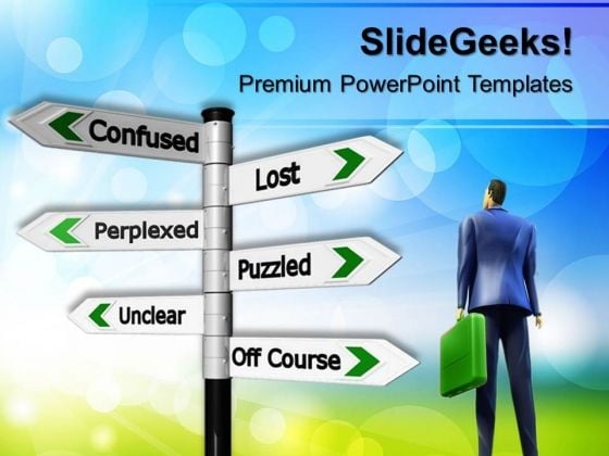 Confused People PowerPoint Templates And PowerPoint Themes 0512 Confused People PowerPoint Templates And PowerPoint Themes 0512
