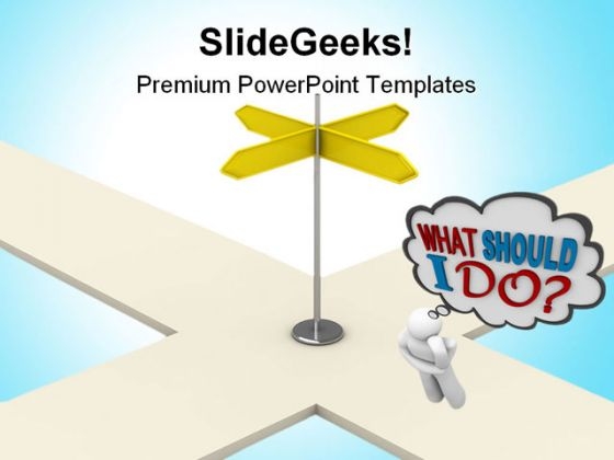Confusion Metaphor PowerPoint Templates And PowerPoint Backgrounds 0811 Confusion Metaphor PowerPoint Templates And PowerPoint Backgrounds 0811