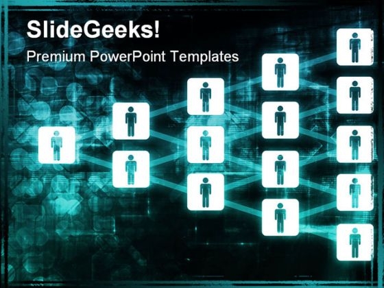 Connect People PowerPoint Template 0810 Connect People PowerPoint Template 0810