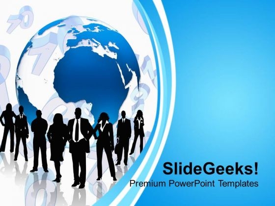 Connect With World PowerPoint Templates Ppt Backgrounds For Slides 0513
