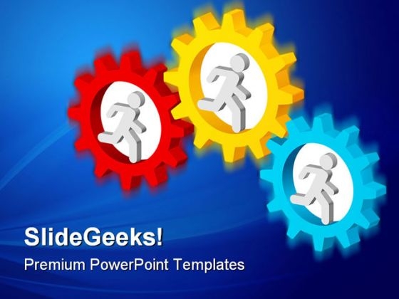 Connected Gears Business PowerPoint Themes And PowerPoint Slides 0411 Connected Gears Business PowerPoint Themes And PowerPoint Slides 0411