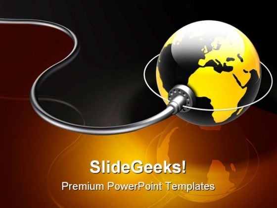 Connected World Globe PowerPoint Themes And PowerPoint Slides 0511 Connected World Globe PowerPoint Themes And PowerPoint Slides 0511