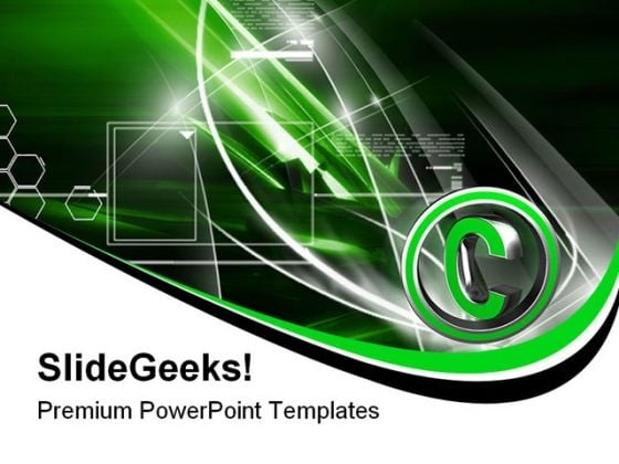 Copy Right Business PowerPoint Template 1110 Copy Right Business PowerPoint Template 1110