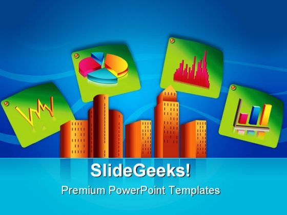 Corporate Buildings Business PowerPoint Templates And PowerPoint Backgrounds 0611