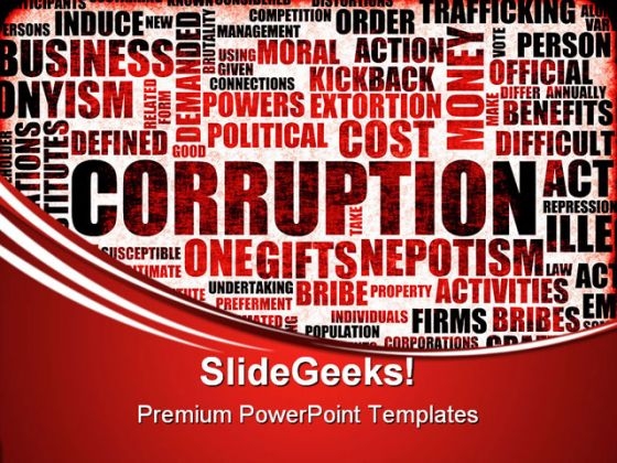 Corruption Business PowerPoint Themes And PowerPoint Slides 0411 Corruption Business PowerPoint Themes And PowerPoint Slides 0411