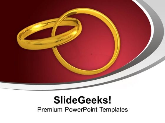 Couple And Rings Valentine Love Happiness PowerPoint Templates Ppt Backgrounds For Slides 0113