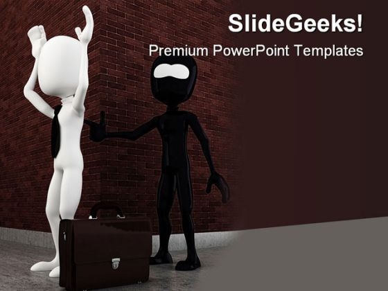 Criminal Robbing Man Business PowerPoint Themes And PowerPoint Slides 0311 Criminal Robbing Man Business PowerPoint Themes And PowerPoint Slides 0311