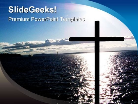 Cross01 Religion PowerPoint Templates And PowerPoint Backgrounds 0811