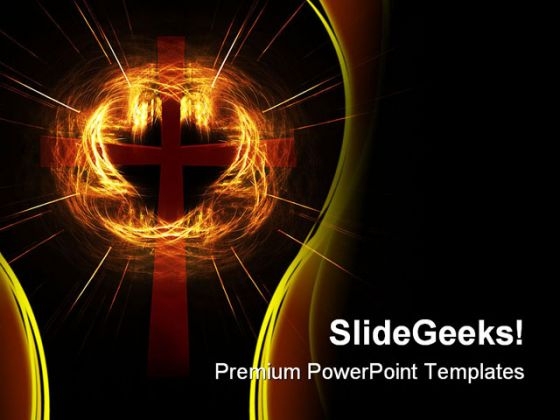 Cross In Cloud Flight Religion PowerPoint Themes And PowerPoint Slides 0511 Cross In Cloud Flight Religion PowerPoint Themes And PowerPoint Slides 0511