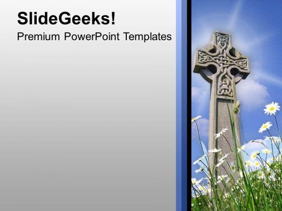 Cross Is Symbol Of Christian Community PowerPoint Templates Ppt Backgrounds For Slides 0513