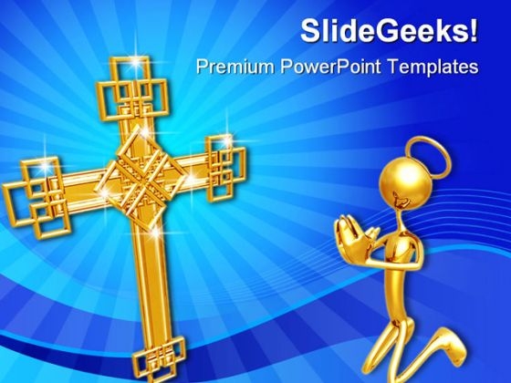 cross_prayer_religion_powerpoint_template_0610_title