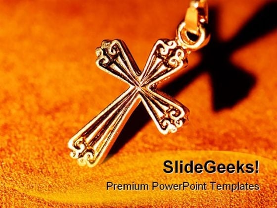 Cross Religion PowerPoint Themes And PowerPoint Slides 0411 Cross Religion PowerPoint Themes And PowerPoint Slides 0411