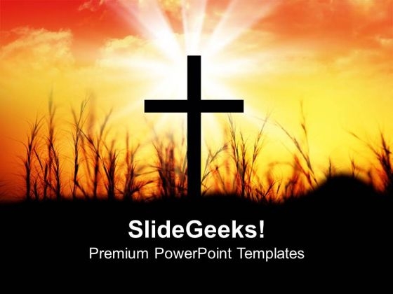 Cross Symbol Religion PowerPoint Templates Ppt Backgrounds For Slides 1212 Cross Symbol Religion PowerPoint Templates Ppt Backgrounds For Slides 1212