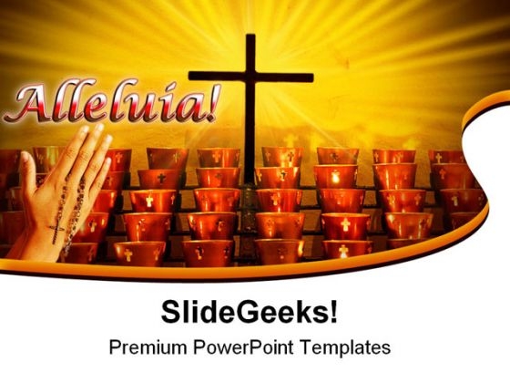 Crucifix With Hands Religion PowerPoint Templates And PowerPoint Backgrounds 0311 Crucifix With Hands Religion PowerPoint Templates And PowerPoint Backgrounds 0311