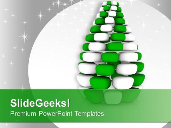 Cubed White Green Pine Tree Innovative Design PowerPoint Templates Ppt Backgrounds For Slides 0113 Cubed White Green Pine Tree Innovative Design PowerPoint Templates Ppt Backgrounds For Slides 0113