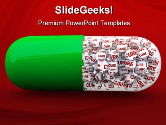 Cure Capsule Medical PowerPoint Backgrounds And Templates 1210 Cure Capsule Medical PowerPoint Backgrounds And Templates 1210