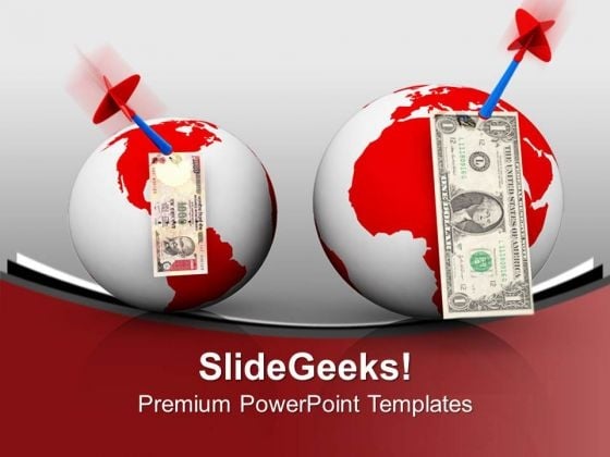 Currencies With Darts Global Business PowerPoint Templates Ppt Backgrounds For Slides 0213 Currencies With Darts Global Business PowerPoint Templates Ppt Backgrounds For Slides 0213