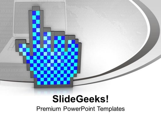 Cursor Is Very Important Application PowerPoint Templates Ppt Backgrounds For Slides 0613