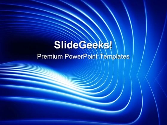 Curved Lines On Blue Abstract PowerPoint Templates And PowerPoint Backgrounds 0311 Curved Lines On Blue Abstract PowerPoint Templates And PowerPoint Backgrounds 0311