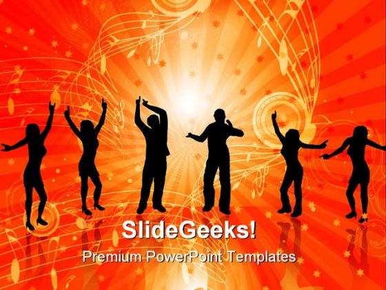Dancers Music PowerPoint Themes And PowerPoint Slides 0711 Dancers Music PowerPoint Themes And PowerPoint Slides 0711