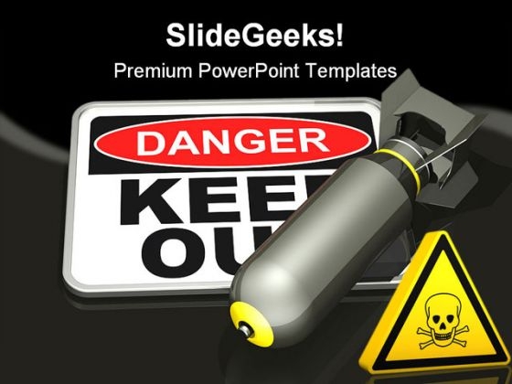 Danger Sign Metaphor PowerPoint Templates And PowerPoint Backgrounds 0511 Danger Sign Metaphor PowerPoint Templates And PowerPoint Backgrounds 0511