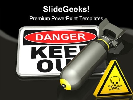 Danger Sign Metaphor PowerPoint Themes And PowerPoint Slides 0511 Danger Sign Metaphor PowerPoint Themes And PowerPoint Slides 0511