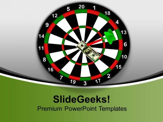 Dart Hitting Dollar As Target Competition PowerPoint Templates Ppt Backgrounds For Slides 1112 Dart Hitting Dollar As Target Competition PowerPoint Templates Ppt Backgrounds For Slides 1112