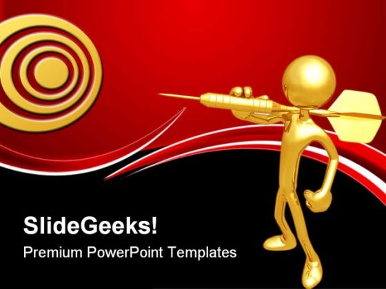 Darts Target Business PowerPoint Themes And PowerPoint Slides 0611 Darts Target Business PowerPoint Themes And PowerPoint Slides 0611