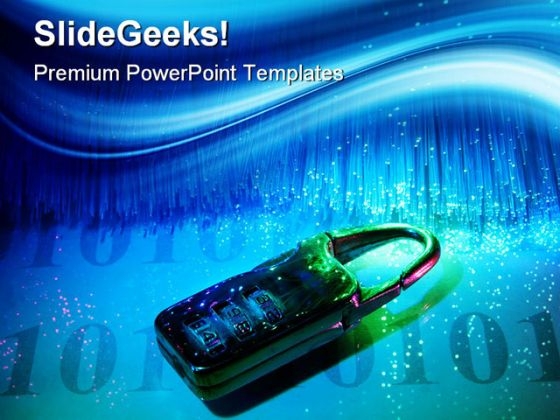 Data Security Internet PowerPoint Themes And PowerPoint Slides 0511