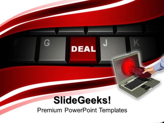 Deal Button On Keyboard Computer PowerPoint Templates And PowerPoint Themes 1012 Deal Button On Keyboard Computer PowerPoint Templates And PowerPoint Themes 1012