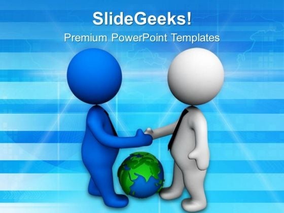 Deal Your Business Globally PowerPoint Templates Ppt Backgrounds For Slides 0713 Deal Your Business Globally PowerPoint Templates Ppt Backgrounds For Slides 0713