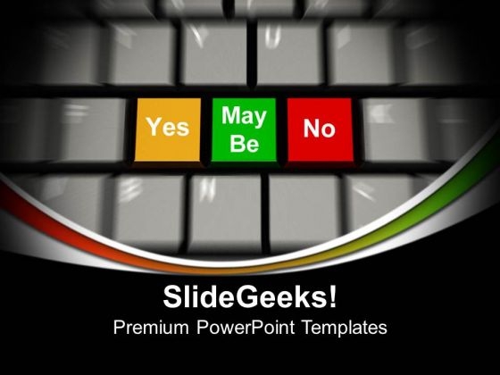 Decision On Computer Keyboard Communication PowerPoint Templates Ppt Backgrounds For Slides 0313 Decision On Computer Keyboard Communication PowerPoint Templates Ppt Backgrounds For Slides 0313